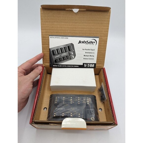 Jobsite Model V-T4M Muting Volume Control Connection Terminal Parallel Signal - Picture 2 of 6